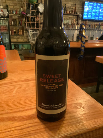 Sweet Release- 2 Year Bourbon Barrel Aged Barleywine
